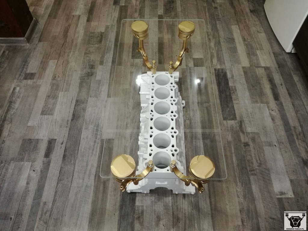 Stolik z silnika BMW R6 Prezent ENGINE TABLE 