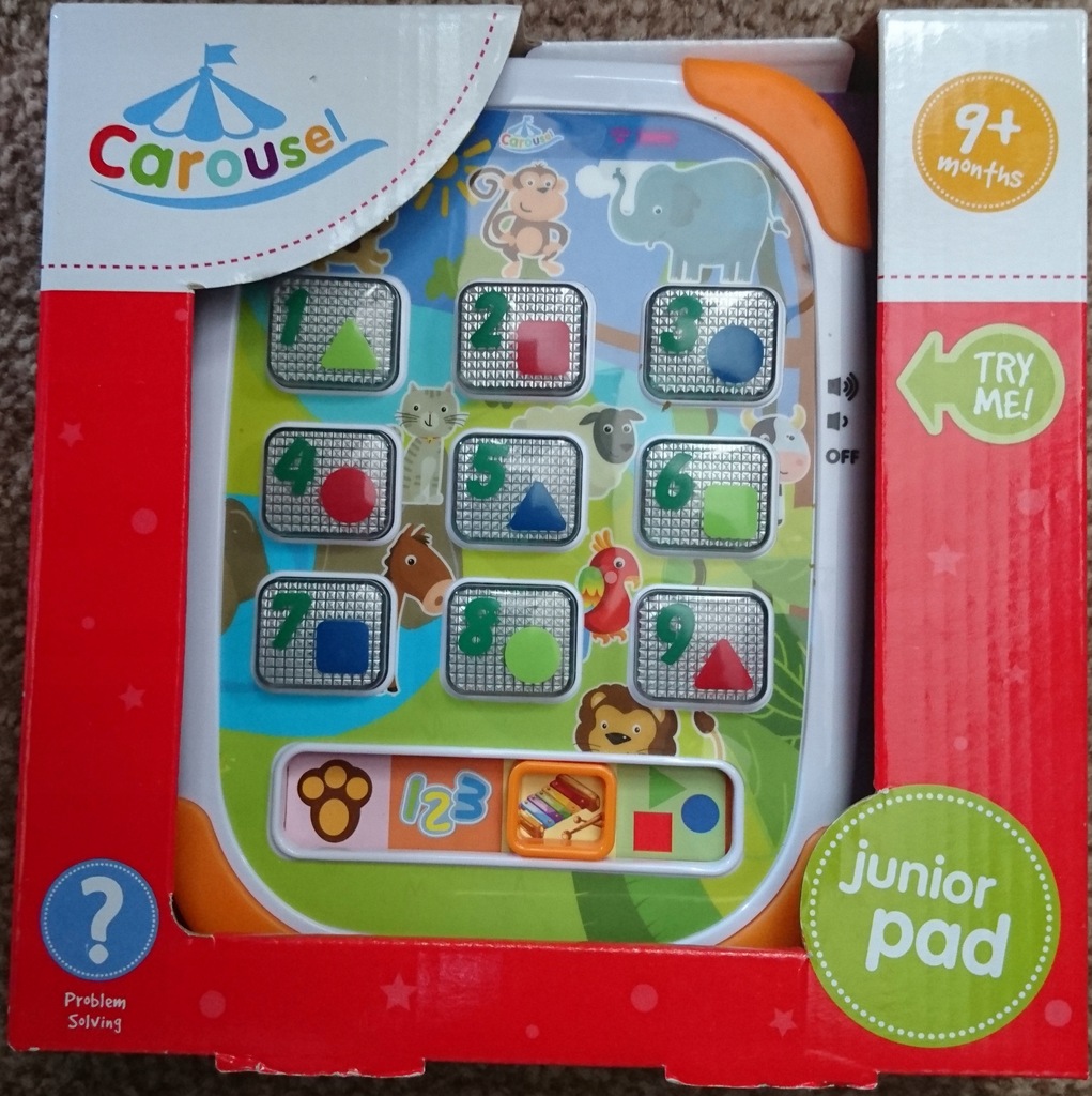 Tablet / Junior Pad Edukacyjny Carousel - 9m+