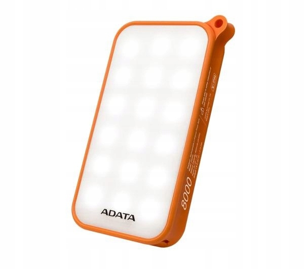 Powerbank Adata D8000L 8000mAh LATARKA LED IP54