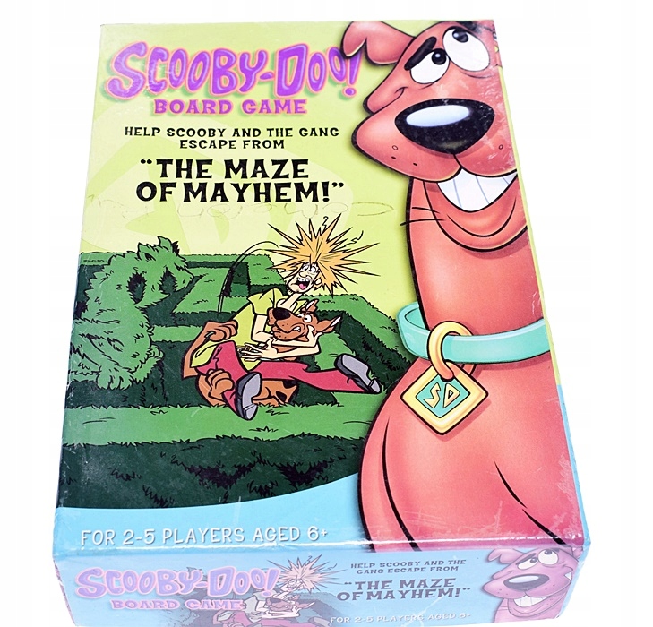 5887-7 ...SCOOBY-DOO... m#s GRA LABIRYNT PLANSZOWA