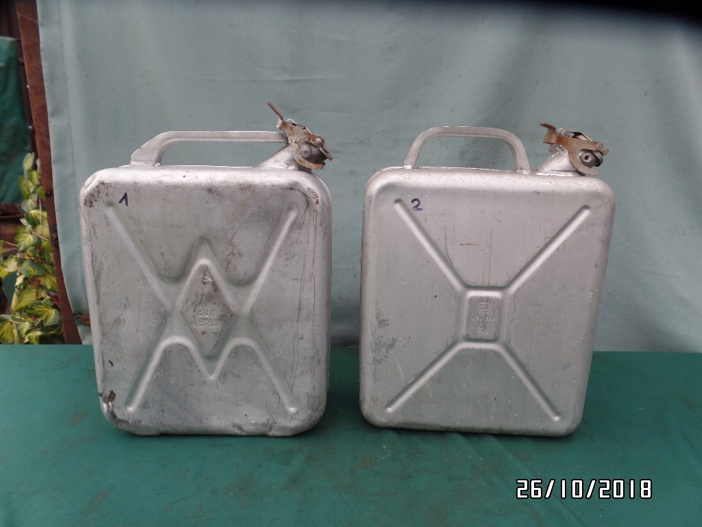 KANISTER aluminiowy 20L czysty szczelny lekki zbio