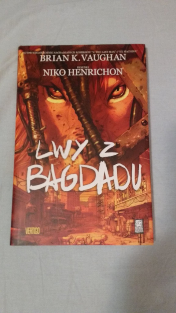 Lwy z Bagdadu Brian K Vaughan Niko Henrichon Mucha