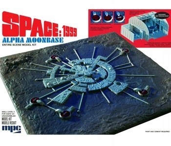 Model plastikowy - Stacja Kosmiczna Space 1999 Moo