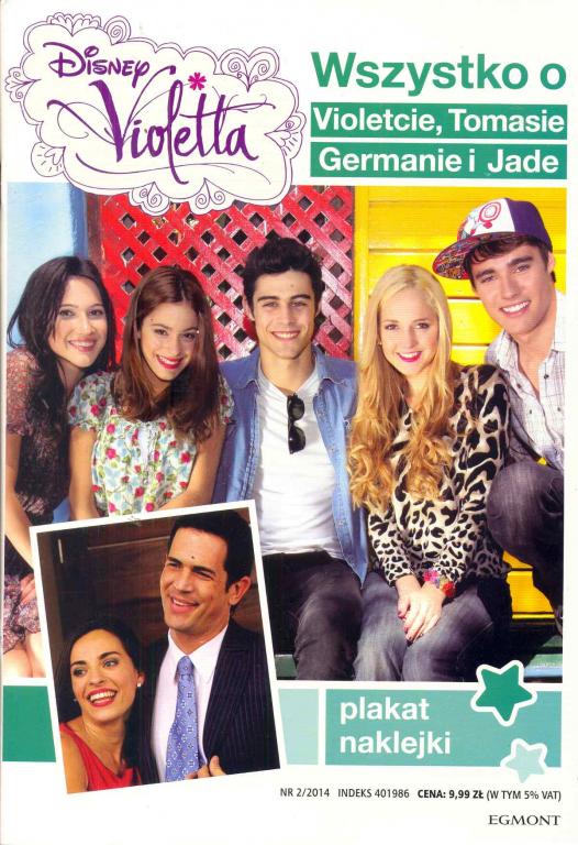 Violetta nr 2/2014. Wszystko o Violetcie, Tomasie.
