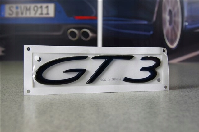 Porsche 911 996 Napis GT3, czarny rallye NOWY