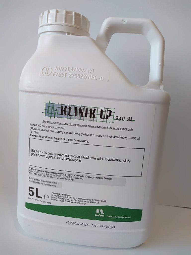 KLINIK UP 360 SL 5L na chwasty w zbożu rzepaku