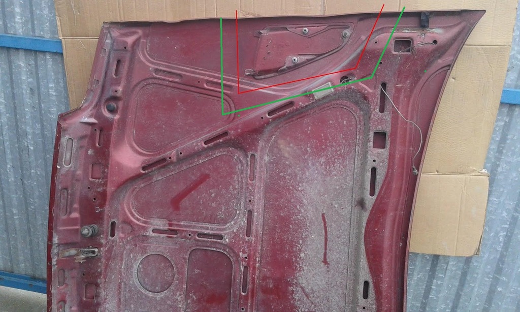 Wloty maski Opel Kadett GSI