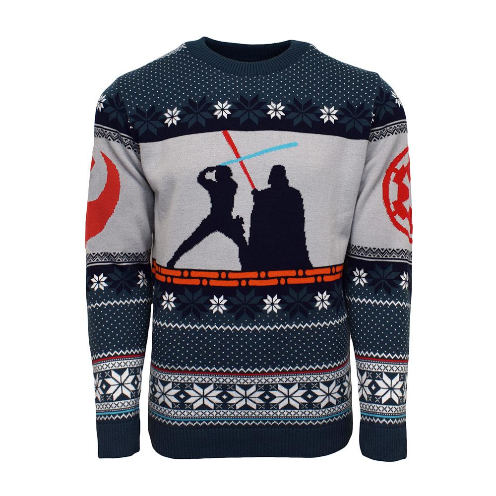 SWETER ŚWIĄTECZNY STAR WARS LUKE DARTH UNISEX XS