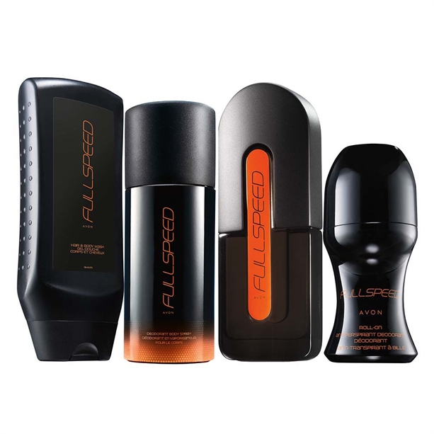 AVON ZESTAW FULL SPEED WODA + DEO + KULKA + ŻEL