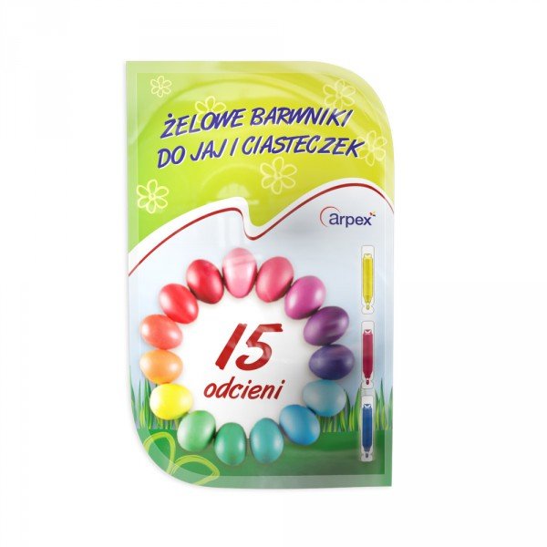 BARWNIKI DO JAJ - 15 ODCIENI