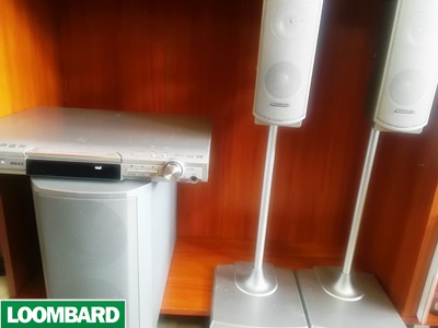 AMPLITUNER+SUBWOOFER+GŁOŚNIKI PANASONIC
