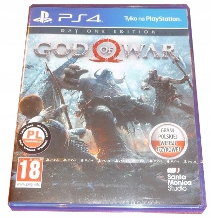 God of War PS4 ! Game Zone Wejherowo * PL * PŁYTA