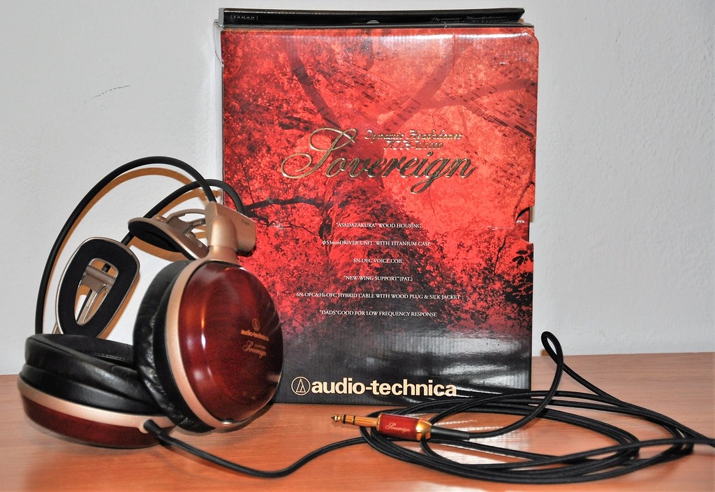 Słuchawki Audio-Technica ATH-W1000 Sovereign - 7087277797