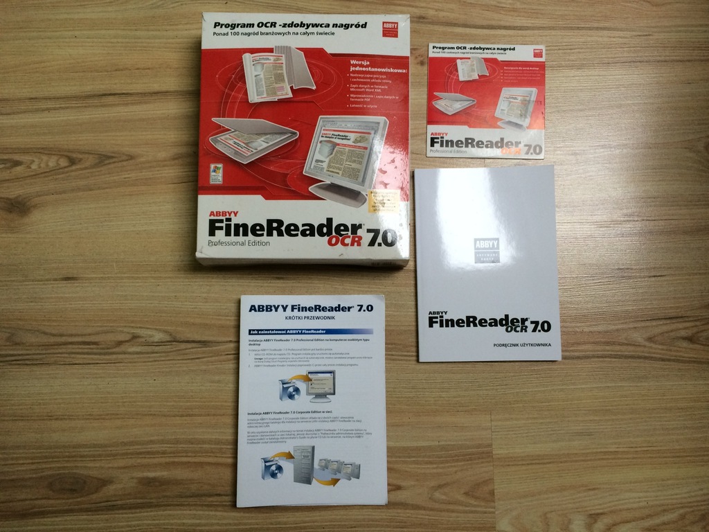 ABBYY FINEREADER 7.0 PROFESSIONAL EDITION ORYGINAŁ