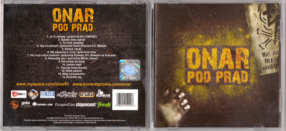 ONAR - POD PRĄD [CD]