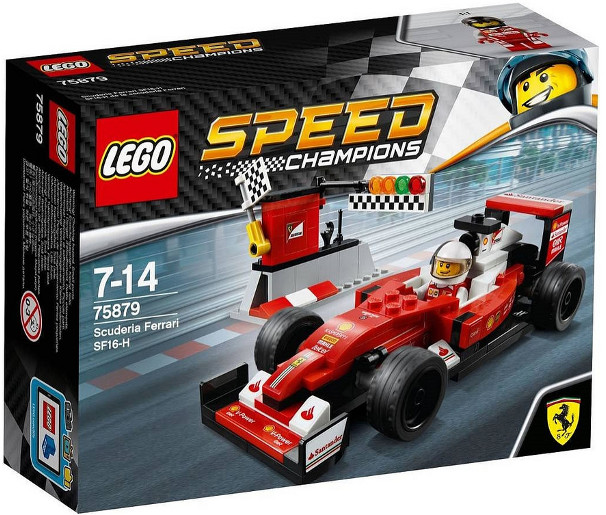 LEGO SPEED CHAMPIONS Scuderia Ferrari SF16 75879