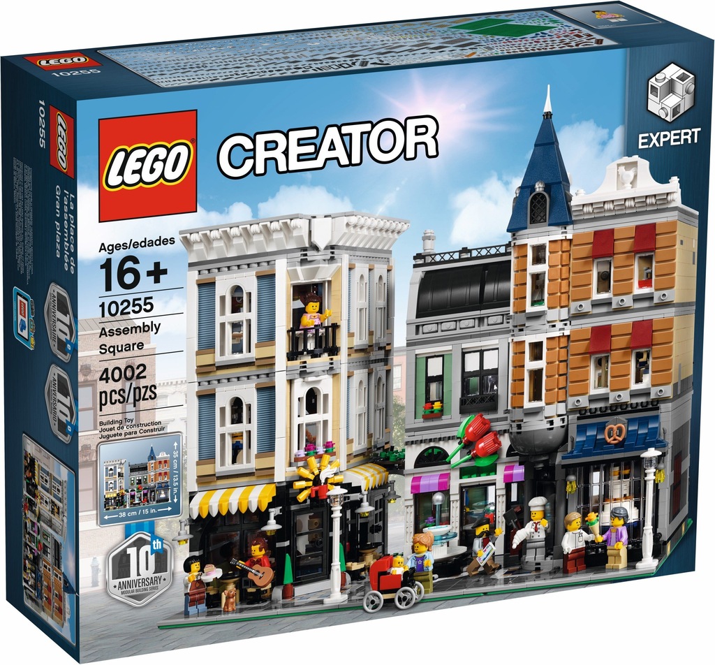 LEGO 10255 CREATOR EXPERT PLAC ZGROMADZEŃ