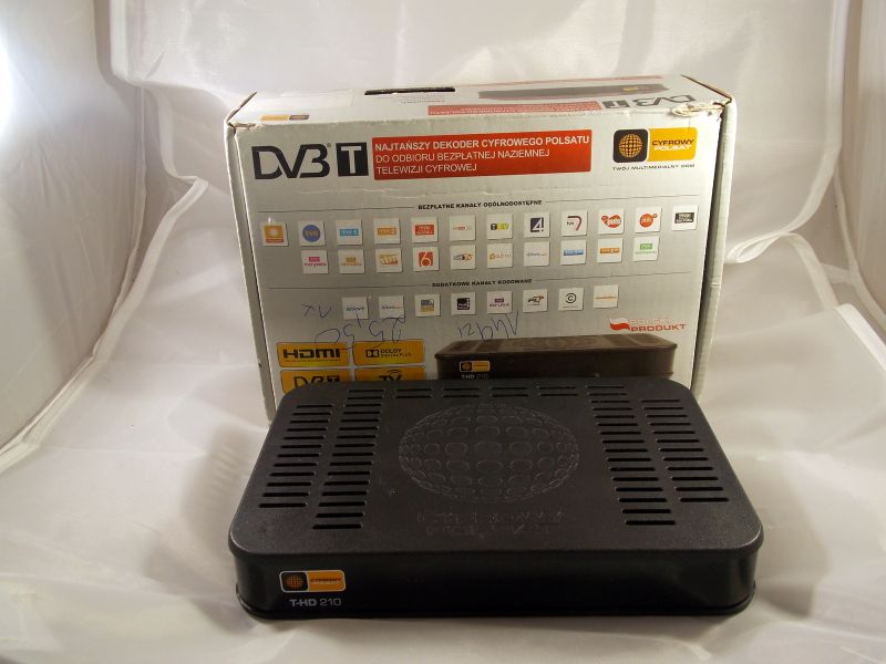 TUNER  DVB-T T-HD 210 CYFROWY POLSAT