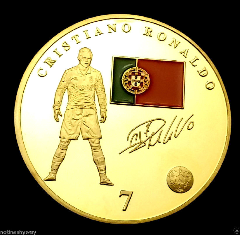 Cristiano Ronaldo Real Madryt Moneta Numizmat