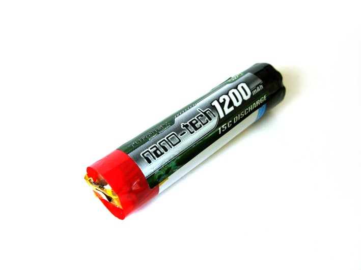 BATERIA LI-PO 3,7V 1S 1200mAh 15C TURNIGY OKRĄGŁA