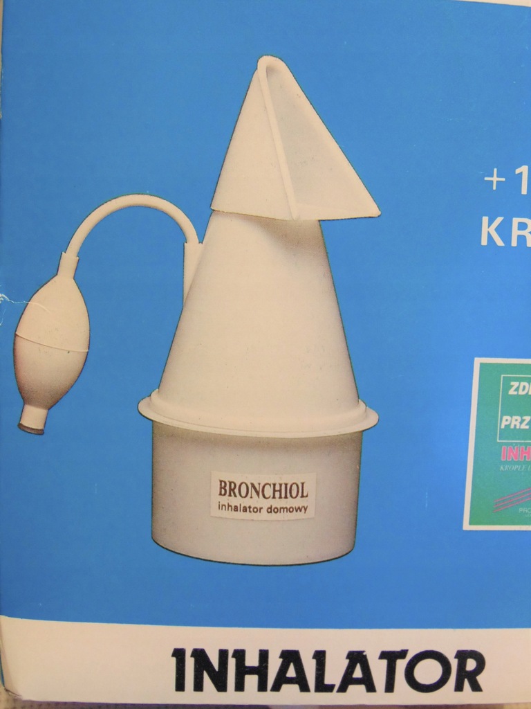 Inhalator Bronchiol Plus Atestowany Aromaterapia