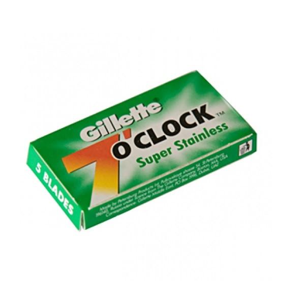 Gillette Żyletki 7 OClock Super Stainless 5 Sztuk
