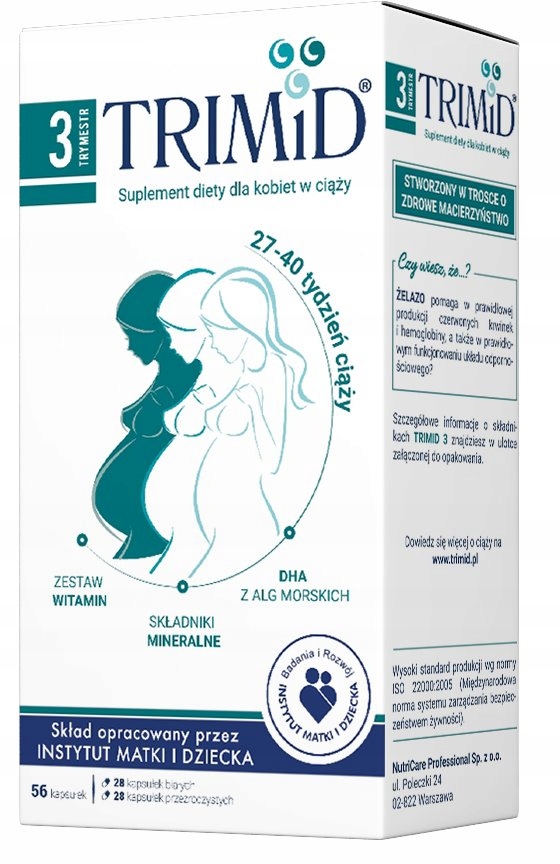 TRIMID 3 dla kobiet w trzecim trymestrze ciąży