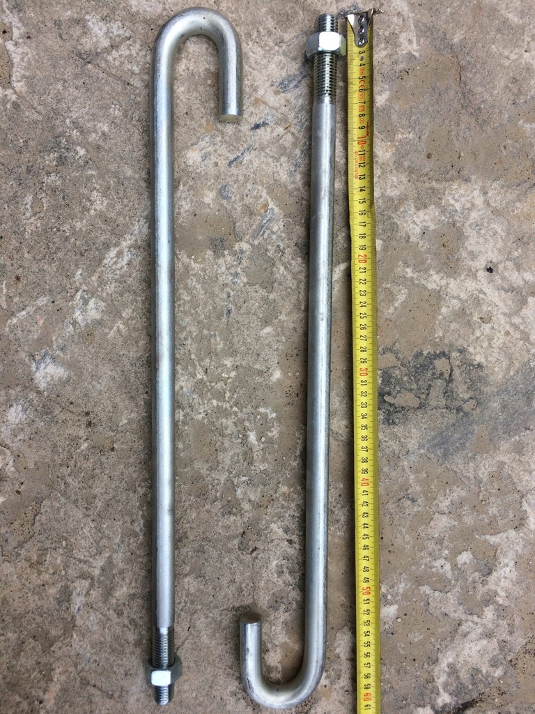 KOTWA SZPILKA FAJKA FAJKOWA 20MM M20 600MM OKAZJA
