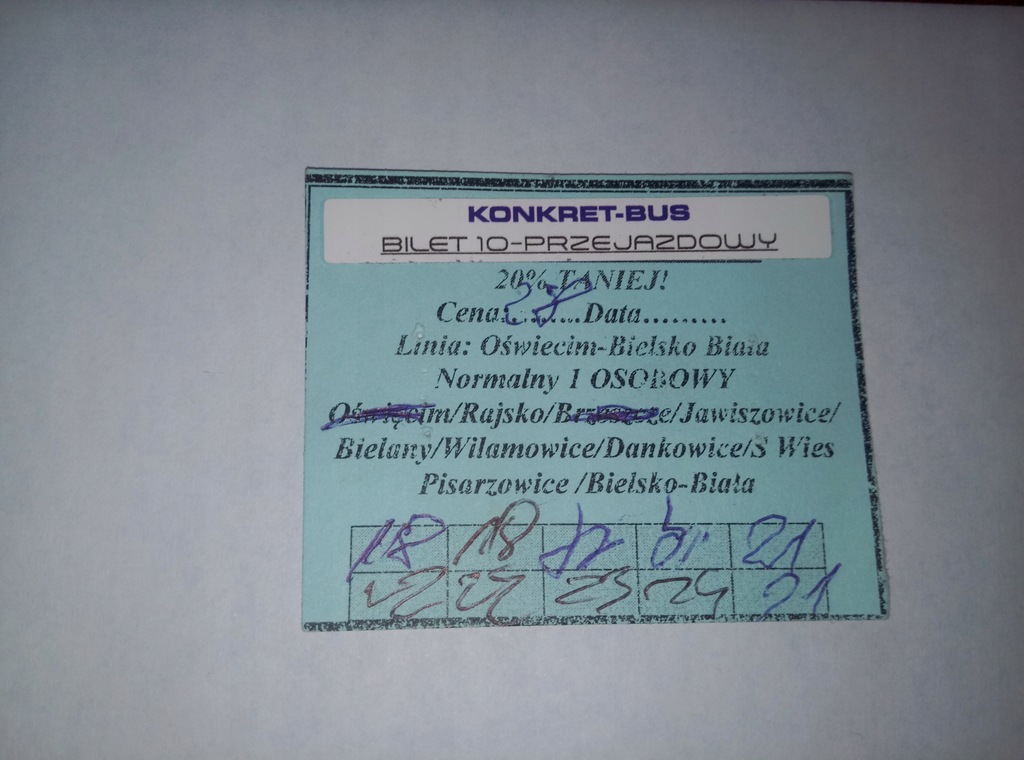 OŚWIĘCIM KONKRET-BUS