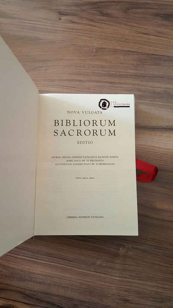 Nova Vulgata Bibliorum Sacrorum Editio