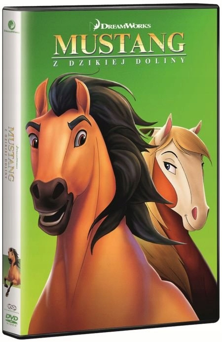 MUSTANG Z DZIKIEJ DOLINY DVD bajka twórców Shreka