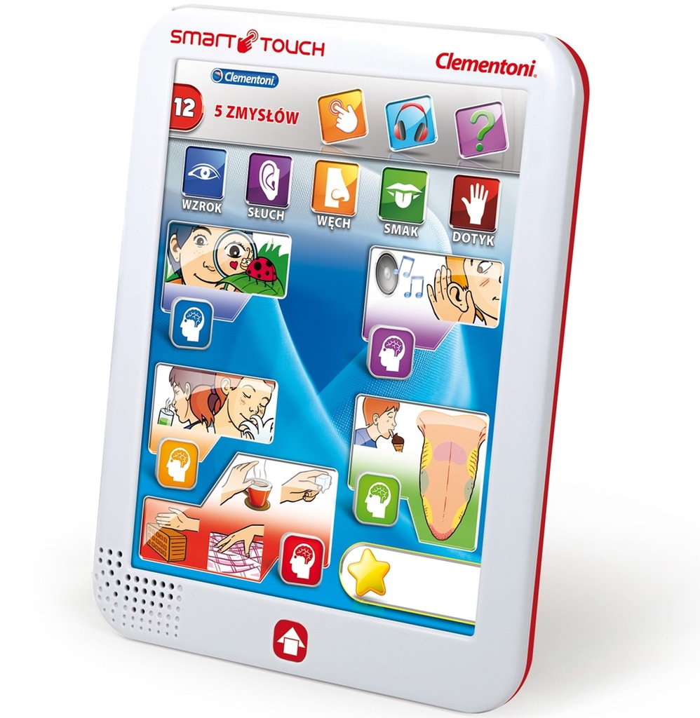 CLEMENTONI Interaktywny TABLET Edukacyjny TOUCHPAD
