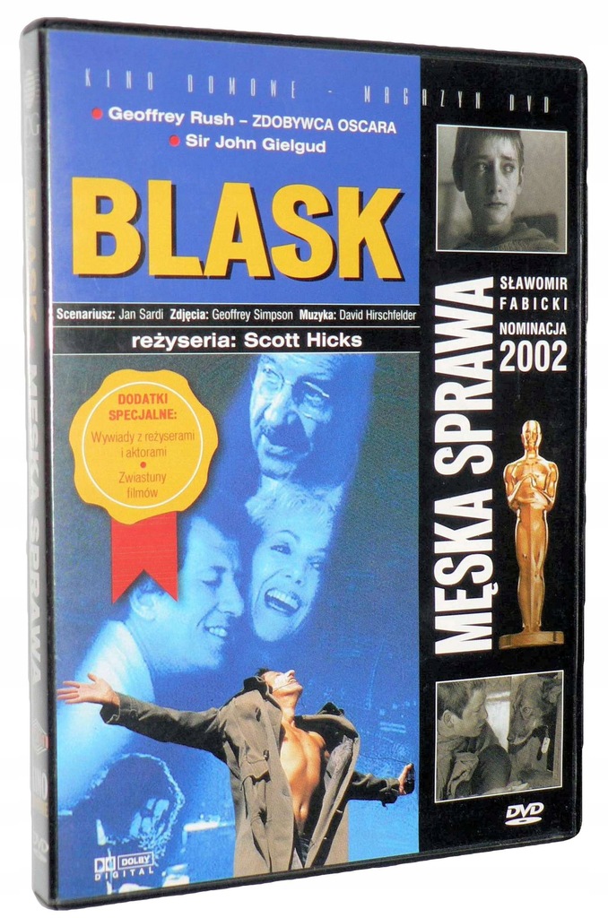 DVD - BLASK(1996) + MĘSKA SPRAWA
