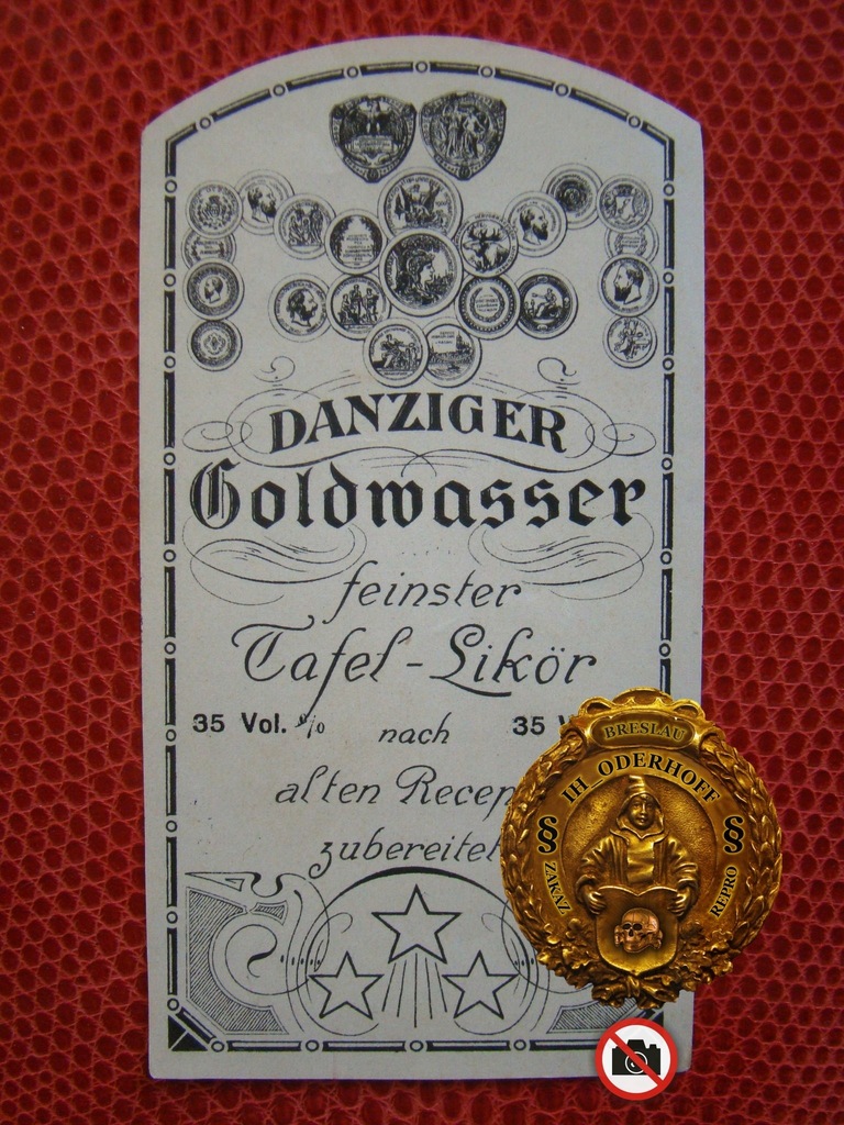 Danziger Goldwasser=Etykieta B2956