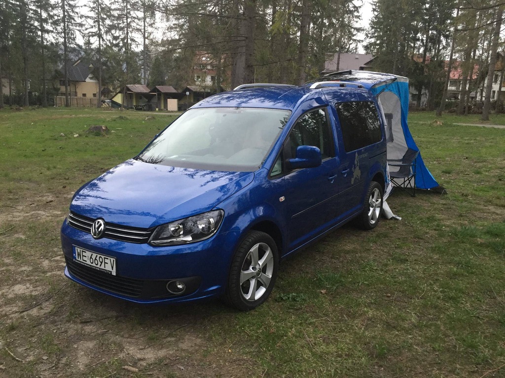 VW CADDY TRAMPER  1.6 75KM 2011r FV 23% BRUTTO