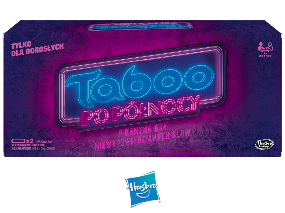HASBRO Taboo po północy C0418 Tabu MIDNIGHT