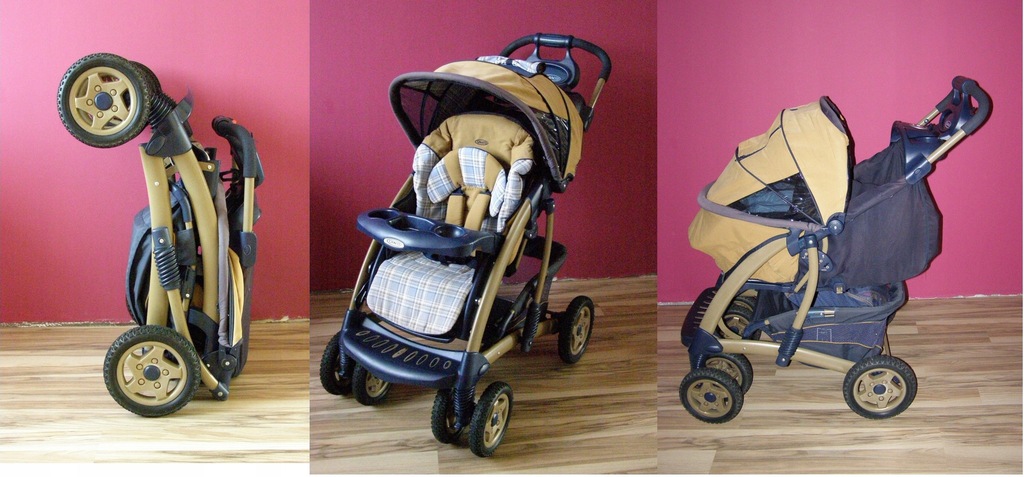 2w1 Wózek GRACO QUATTRO TOUR Deluxe + Kosycot