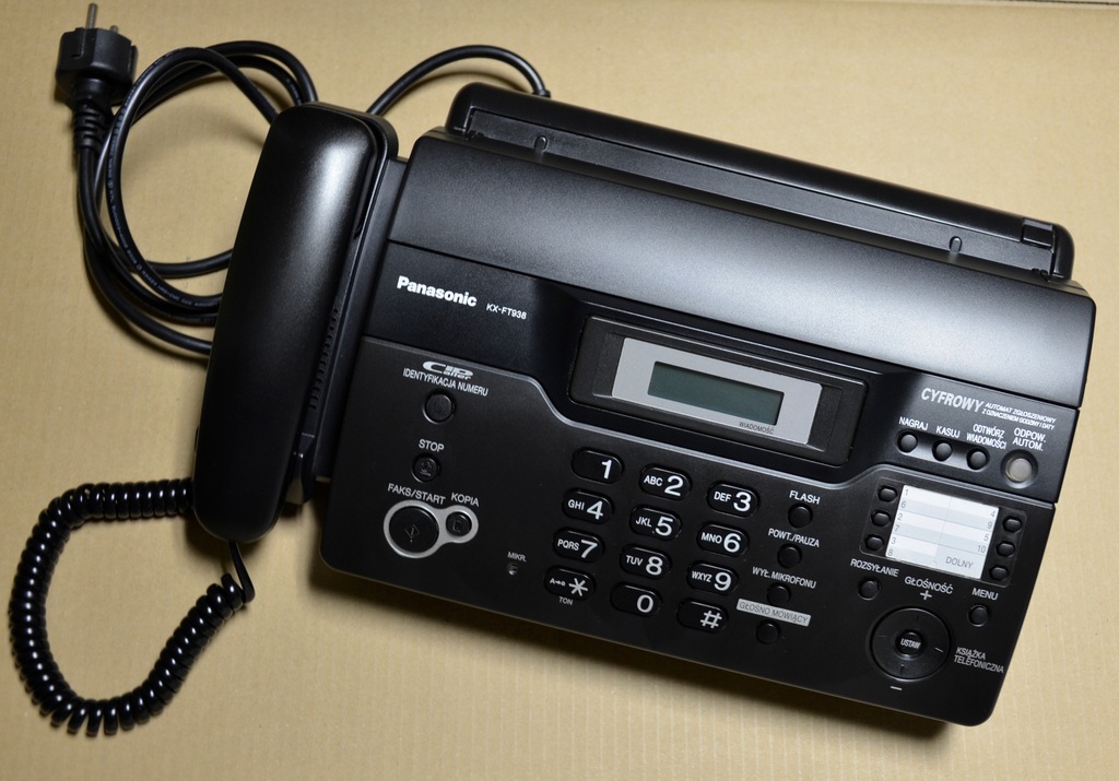 Telefaks - telefax - Panasonic KX-FT 938 PD
