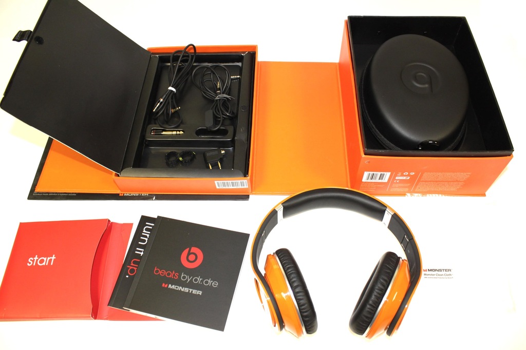 SŁUCHAWKI MONSTER BEATS BY DR DRE STUDIO ORYGINAŁ!
