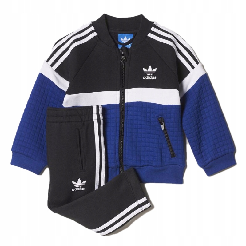Adidas dres Trefoil Fleece BQ4405 chłopca kids 80