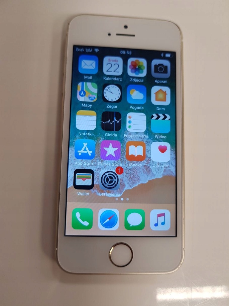 Apple iPhone 5s 16GB Gold ZŁOTY HQC-398