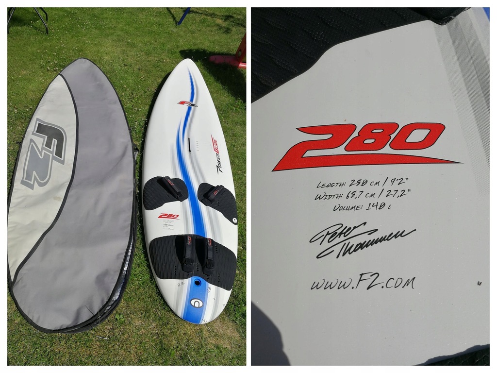 Deska windsurfingowa F2,Peter Thommen Power Glide