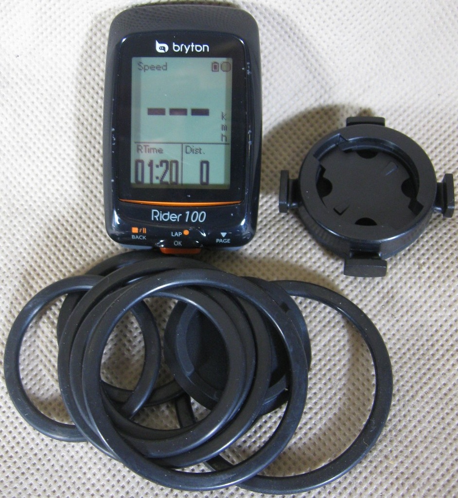 Bryton Rider 100E licznik rowerowy z GPS 7084618204 oficjalne archiwum Allegro