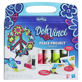 DOH VINCI Peace and Love Project DIY farbki