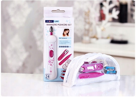 ZESTAW DO MANICURE IDEENWELT FREZARKA PILNIK