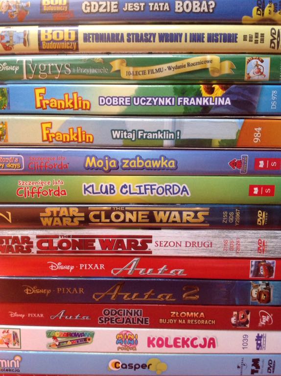 Bajki DVD dla dzieci - Stacyjkowo, 4 płyty