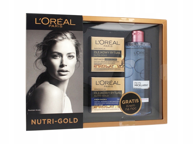 LOREAL Zestaw dla kobiet Paris Nutri Gold Krem