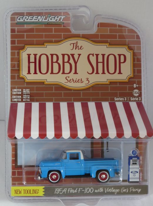 Greenlight 1:64 HS3 - Ford F-100 1954 Gas Pump
