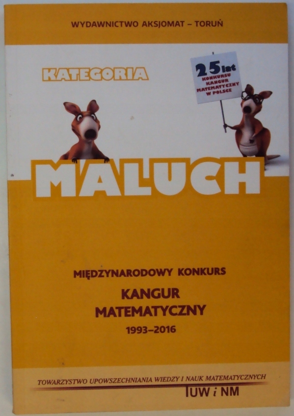 Maluch Miedzynarodowy Konkurs Kangur Matematyczny 7727999245 Oficjalne Archiwum Allegro