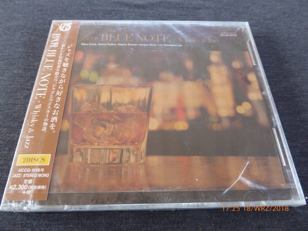 BAR BLUE NOTE - WHISKY & JAZZ - 2CD OBI JAPAN